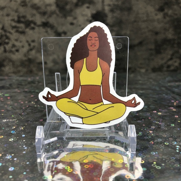 Other - 1 Woman doing Yoga Sticker ✨